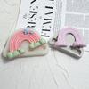 Silicone Candle Molds Rainbow Bridge Shaped Silicone Clay Moulds Resin Casting Mold Silicone Material Home Decorations