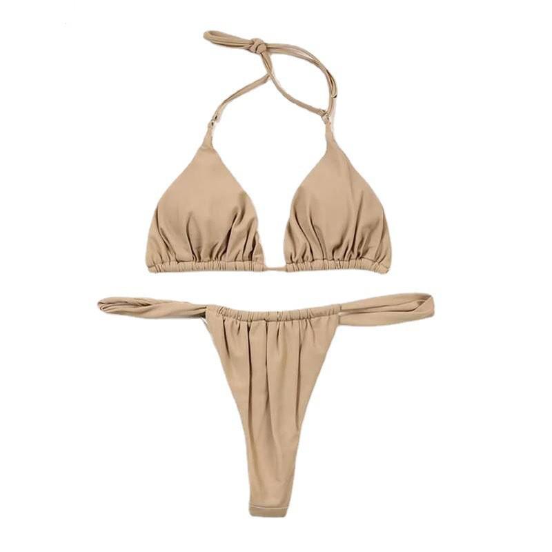 2023 Europäische & Amerikanische Damen Zweiteilige Sexy Bikini Bademode