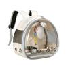 Transparent Bird Backpack Bird Carrier Travel Bag for Birds ParrotS Small Pet Acrylic Portable Bird Cage Outdoor Travel Hiking