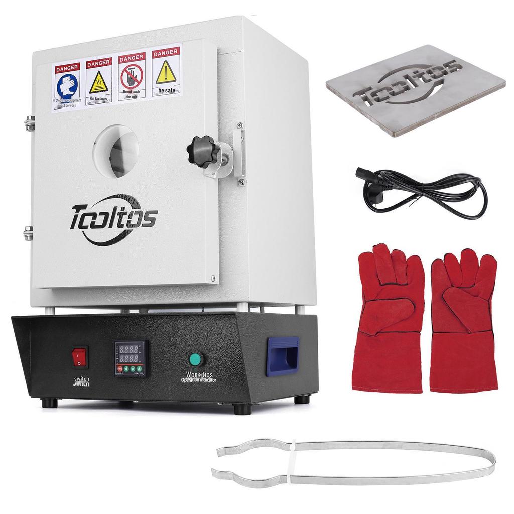 1150° Observation Window Constant Temperature Furnace for Gypsum Molds & Enamel Heating