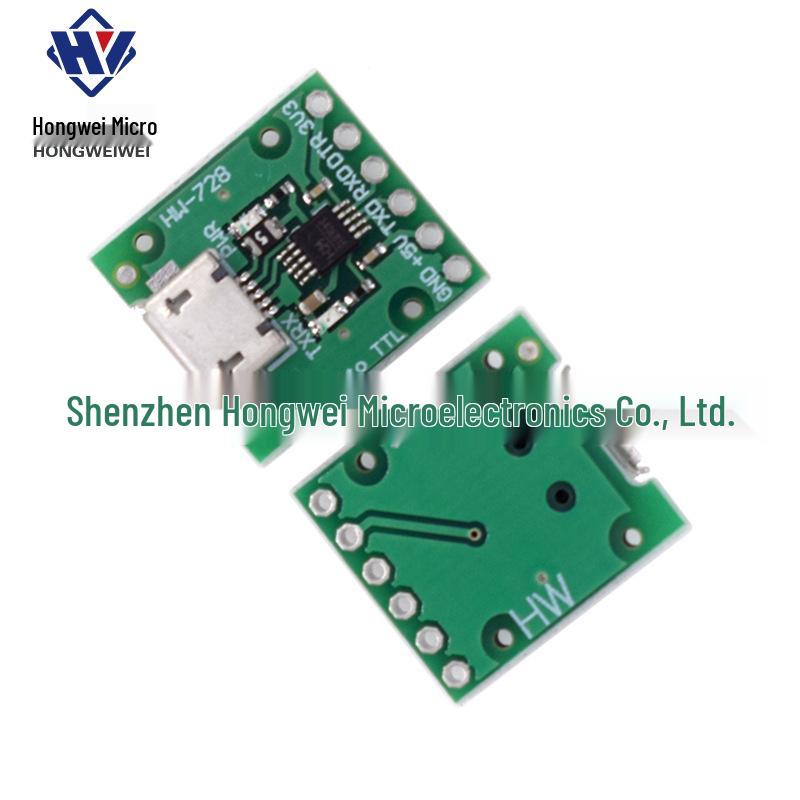 CH340E MSOP10 USB-to-TTL Module: Ideal for Pro Mini Programming