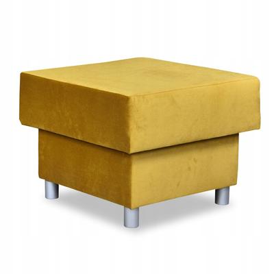 Large Pouf Pouf Seat Alicja Family Furniture Container Bonell Yellow