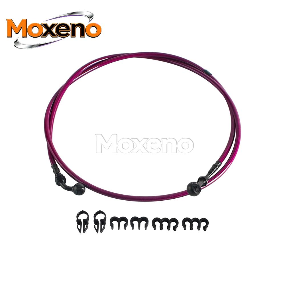 Upper Brake Line Kit Motorcycle 149cm 157cm Brake Oil Hose For Harley Touring 2015-2023 Road Glide FLTR Special FLTRXS FLTRX