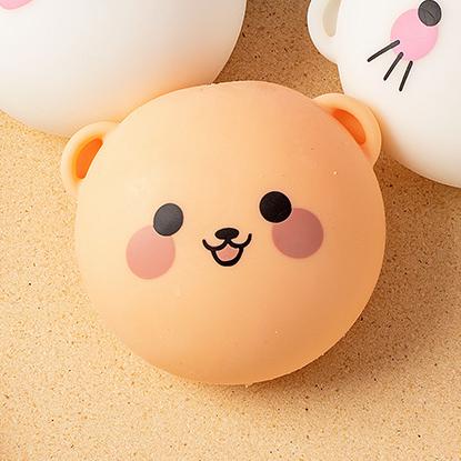 Cute Squishy Anti Stress Vent Ball Cartoon Animal Flour Balls Squeeze Toys Soft Stress-Relief Fidget Toys Kids Birthday Gift
