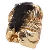 Head Wrap Arab Pleated Turban Arabian Hats Sultan Costume Headwear  Costume Accessory