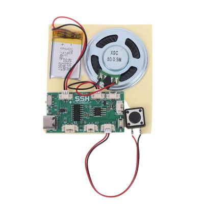 Magnetic Trigger DIY MP3 Sound Module Rechargeable Built-in Speaker for Handmade Toy Voice Customization