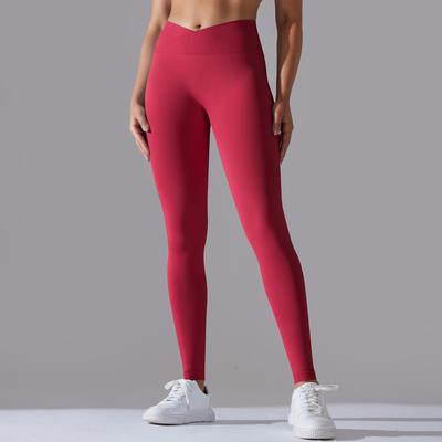 Nessaj Leggings da yoga da donna, a vita alta, per esercizi all'aperto, senza cuciture, per ciclismo e corsa, con sollevamento fianchi