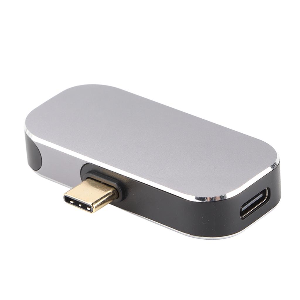 USB C Dock 3 in 1 Type C Male to HD Multimedia Interface USB A Type C Female Docking Station for Windows for Android