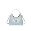 Elegant Minimalist Single Shoulder Bag With Snap - PU Water Bucket Tote Daily Commute Travel