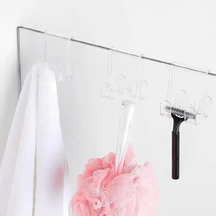 Shower Towel Hook Bathrobe Hanger Practical Door Mounts for Bathrooms and Hotels