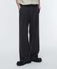 Musinsa Standard Super Wide Hidden Banding Slacks [Dark Gray]