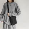 Korean Style Men Shoulder Bag Oxford Simple Phone Bag Simple Canvas Crossbody Bag  Outdoor