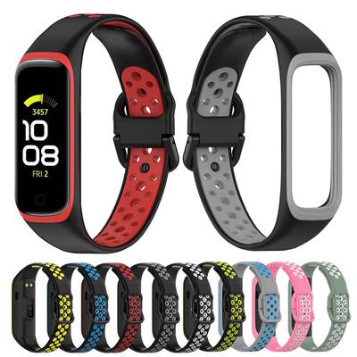 Sportovní silikonový pásek na zápěstí pro Samsung Galaxy Fit2 SM-R220 Smart Bracelet Wristband
