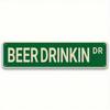 Vintage Metal Tin Sign Beer Drinker Wall Decor Retro Poster For Home Bar Garage Man Cave