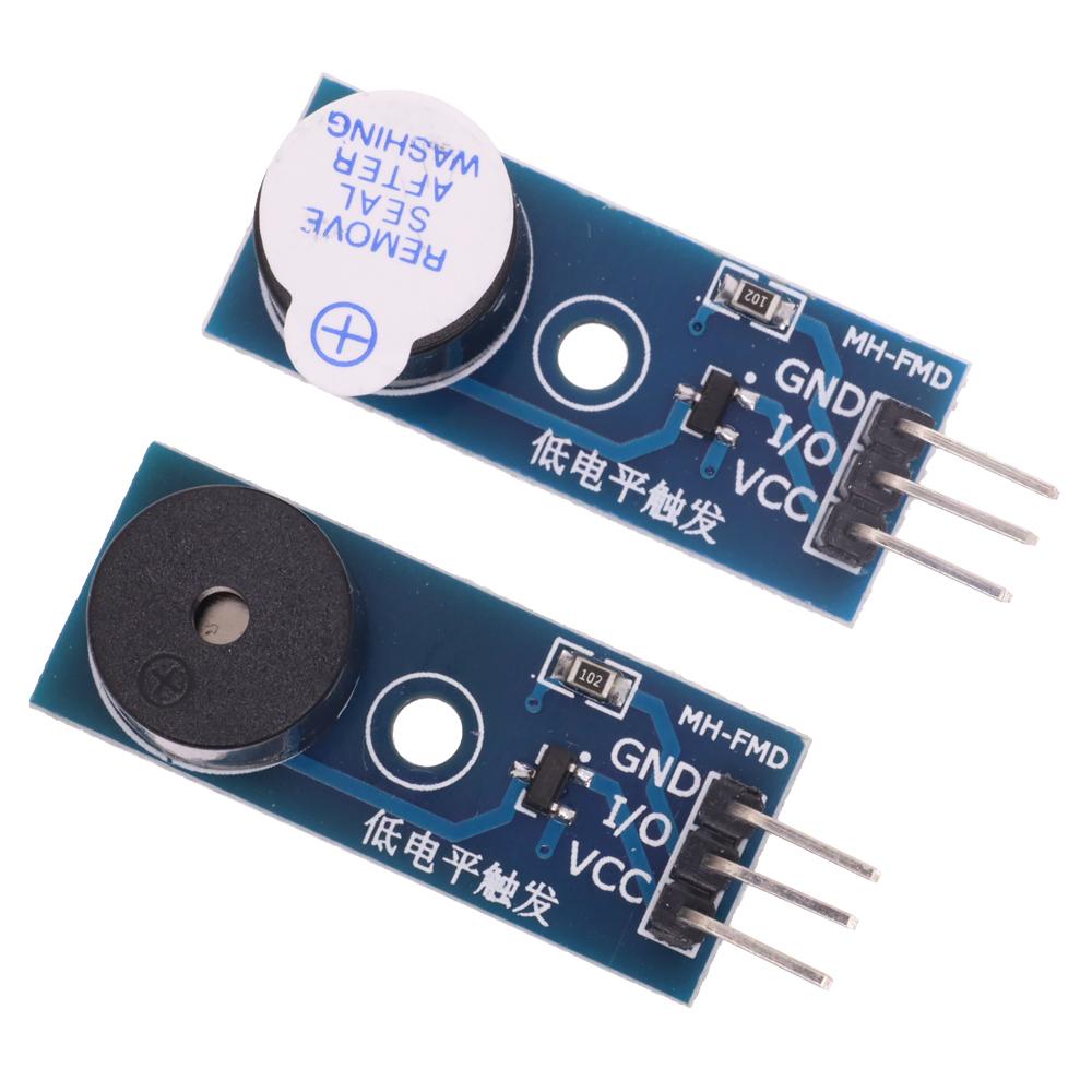 Modulo Buzzer Attivo / Passivo di Alta Qualità DC 3,3-5V Per Arduino Smart Car Kit Fai-da-te Scheda di Controllo a Trigger di Basso Livello Sensore Sonoro