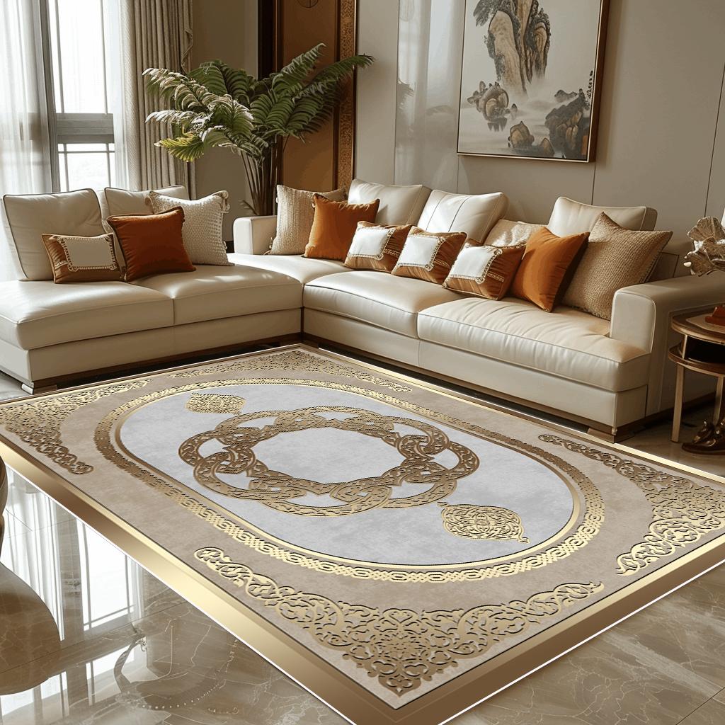 Wohnzimmerdekoration Luxusteppiche Zuhause Abstrakt Marmor Teppich Salon Sofa Stuhl Bereich Teppiche Raum Türbereich Korridor Fußmatte