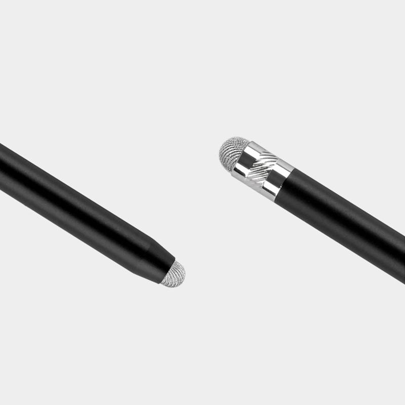 Mesh Fiber Capacitive Stylus Pen Double Nib Touch Screen Pens Drawing Pen For Universal Capacitive Screen Smart Phone Tablet