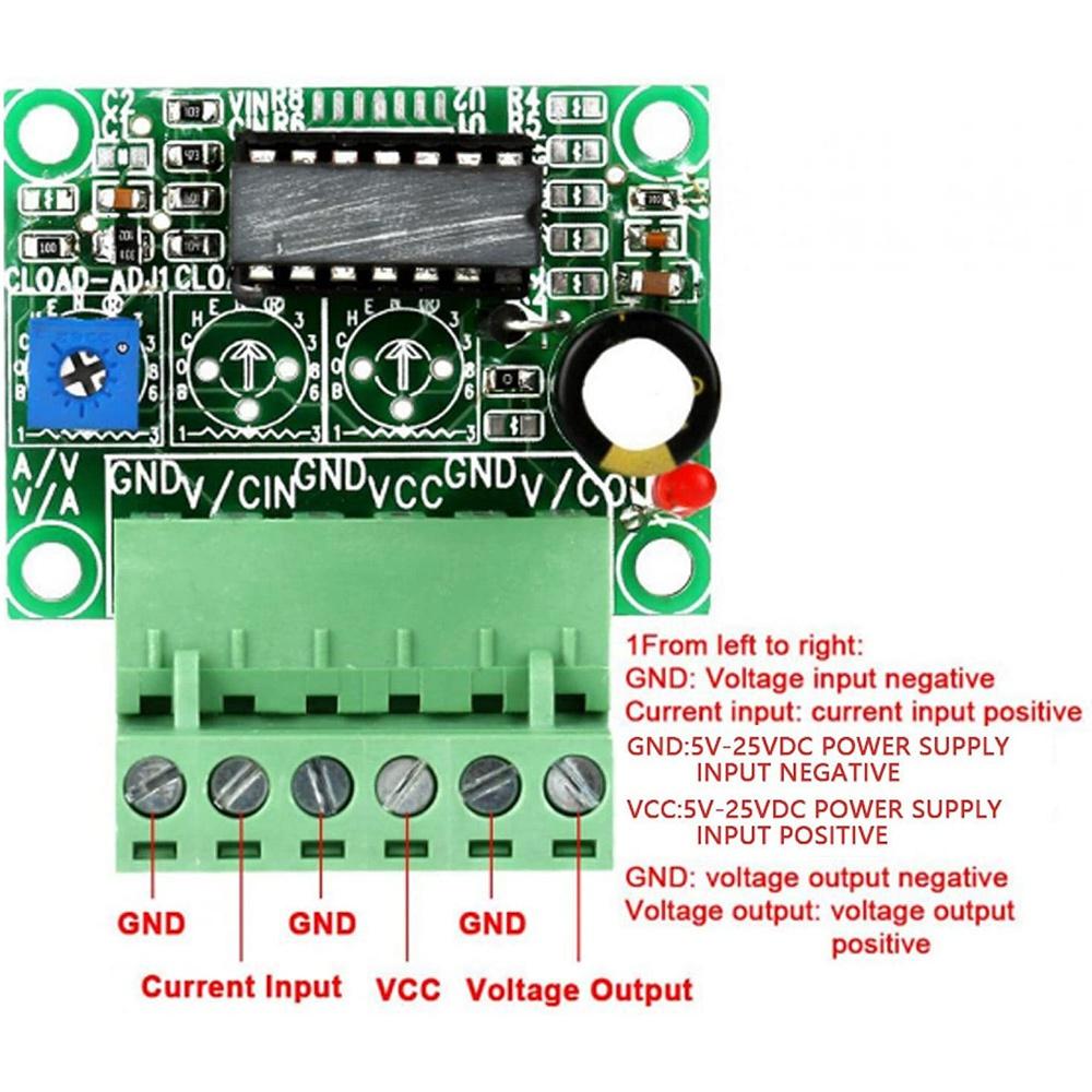 Cheap Cv20Ma5V 020Ma To 05V Current To Voltage Transmitter Signal