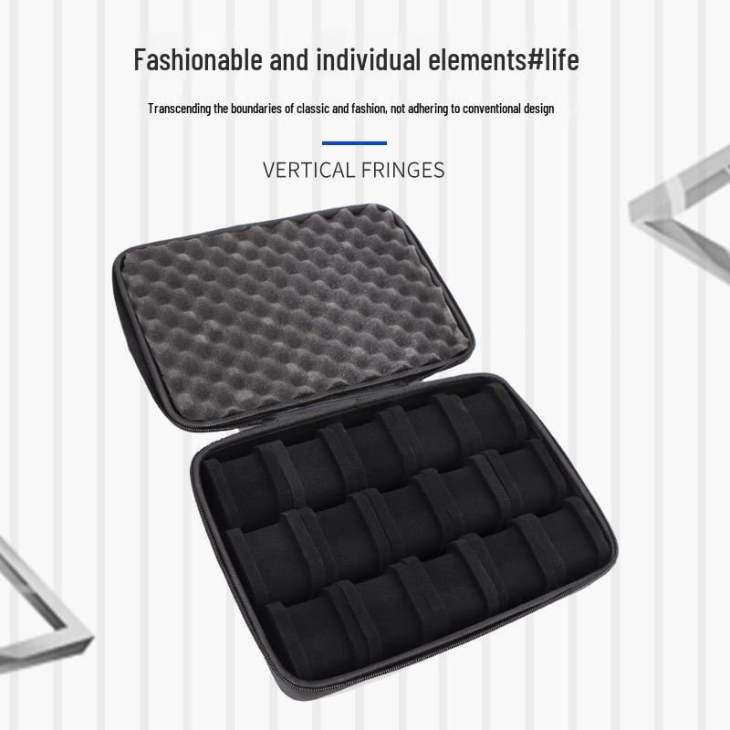 15-Slot Dustproof, Pressure-Resistant, Scratch-Resistant Watch Storage Box/Bag for Mechanical Watches