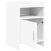 White Nightstands 40 x 36 x 60 cm Particleboard