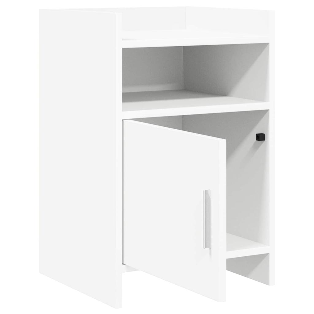 White Nightstands 40 x 36 x 60 cm Particleboard