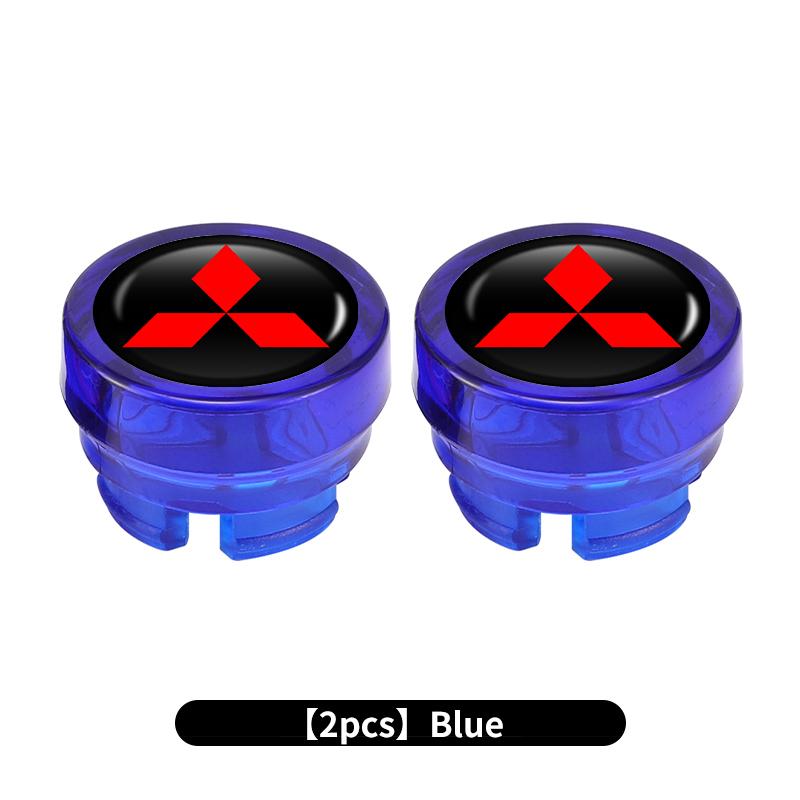 For Mitsubishi 1/2PCS Car Cigarette Lighter Cover Button Protector Dust Cap Auto Accessories Lancer ASX Pajero Mirage Attrage