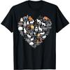 Liebe Kaninchen Lustiges Kaninchen Herz T-Shirt(1)