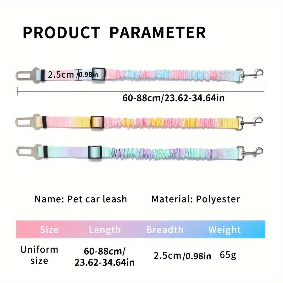 Pet Leash Belt for Dogs, for Small and Medium Puppies, Safety Buckle for Cats, Fighting Teddy Supplies