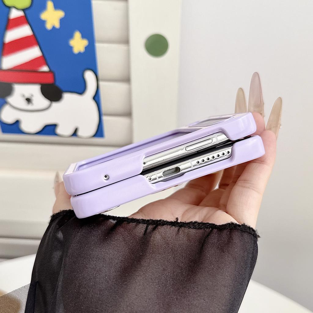 Applicable To Huawei puraX Folding Screen Mobile Phone Case, New Female Case Xmax Cartoon Dual Central Axis Protection Pura X Tide