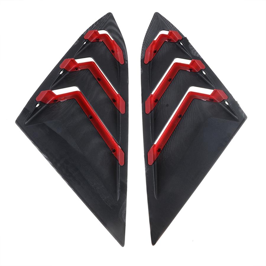 2 STK Sidevindusdeksel for 2016-21 Honda Civic Sedan 4-dørs