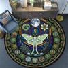 Bee Honey Glass Round Area Rug Under Office Chairs Bedroom Living Room Home Decor