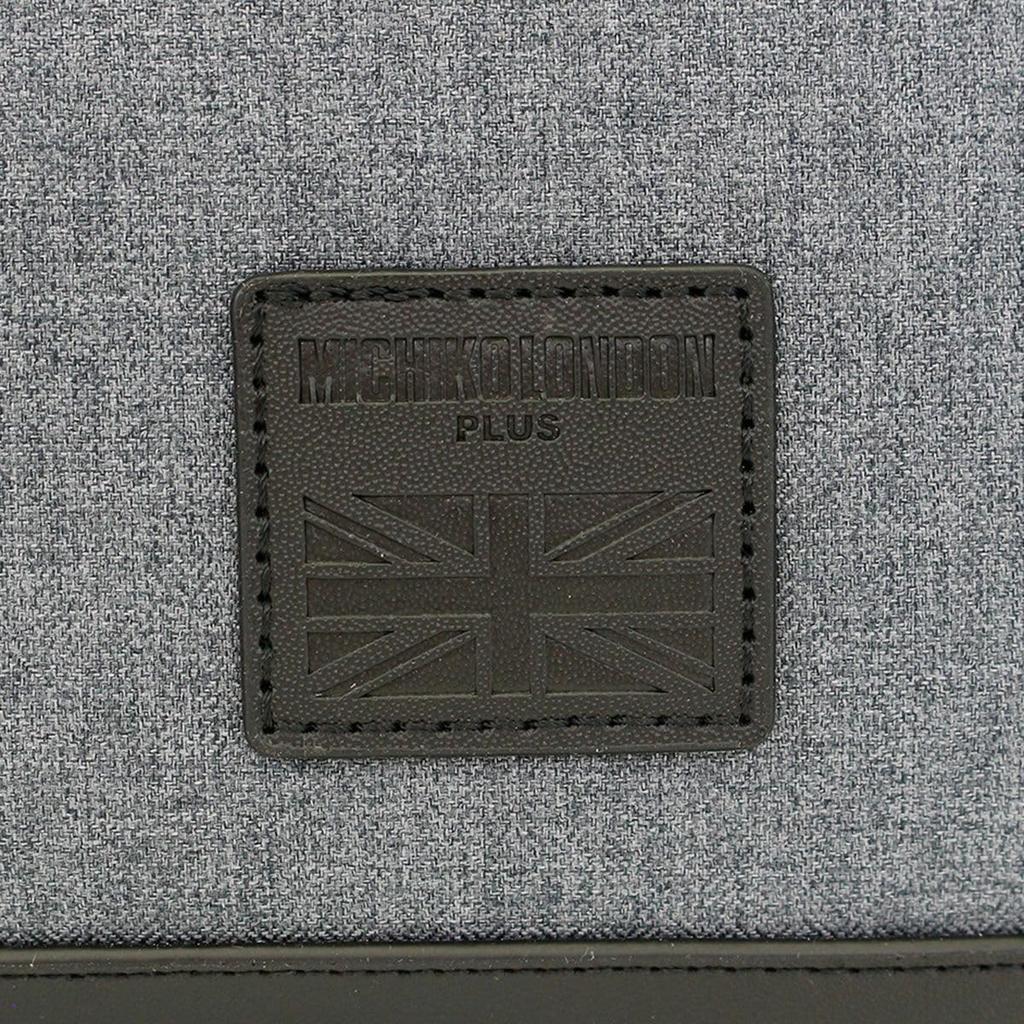 Sifre Aktentasche, Bewerbungstasche, Rekrutierungstasche, Großes Fassungsvermögen, Standfest, Reisetasche, Herren, A4-Größe, Michiko London, Zweilagig, Grau