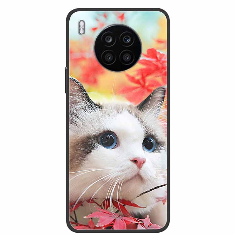 For Huawei Nova 8i Case Shockproof Soft silicone TPU Back Cover For Huawei Nova 8i Phone Cases Nova8i Nova 8 i 2021 Cute Cartoon