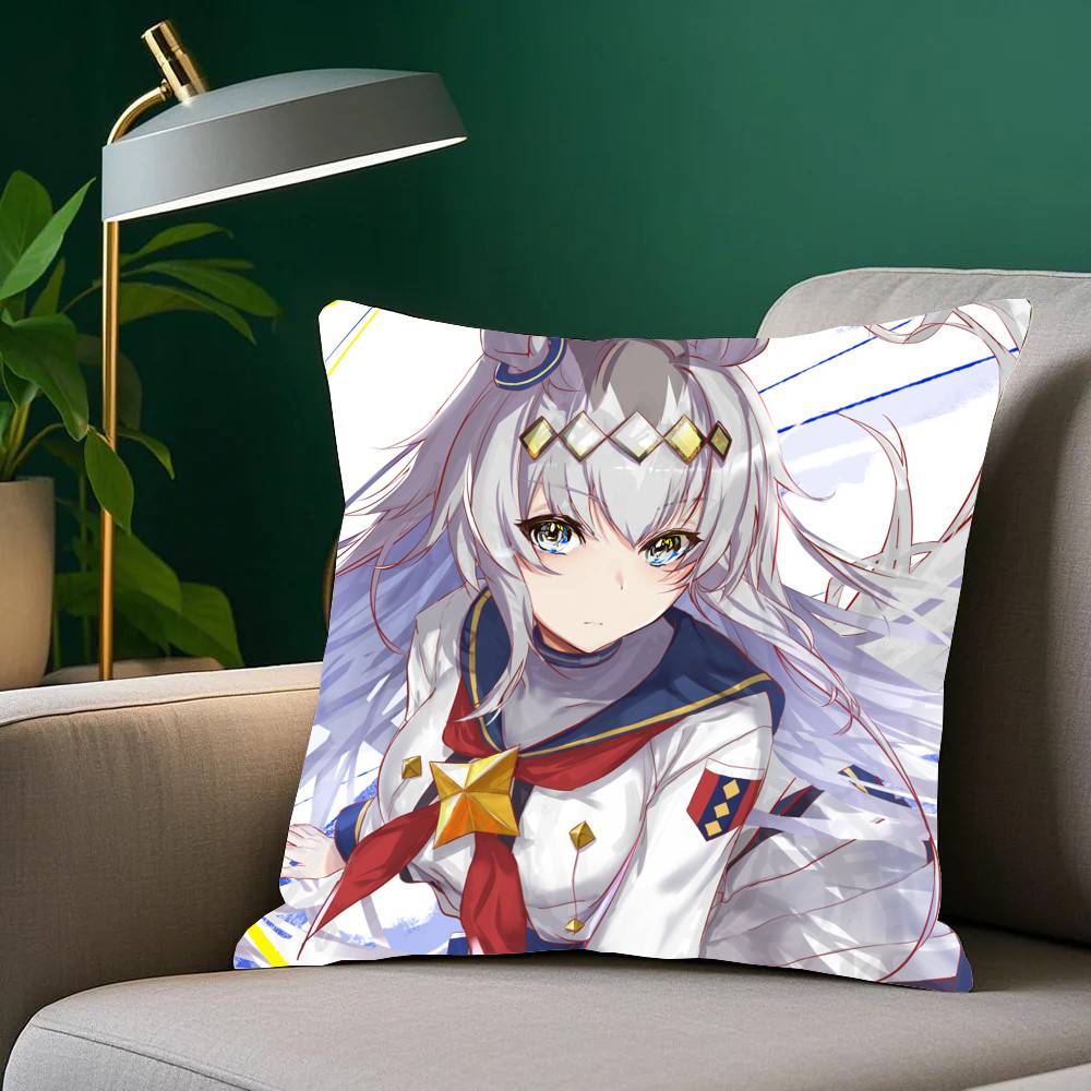 Cartoon Anime O-Oguri Cap Pillow Case Home Decor Throw For Sofa Bed Car Room Decor Gift Idea