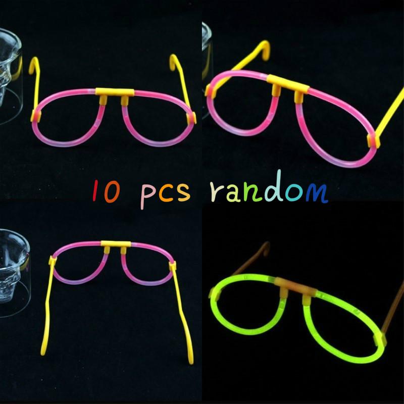Fluorescent Stick Evening Concert Fluorescent Stic Disposable Luminous Rod 10 Pcs/20pcs Random