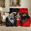 1pc Rangers FC Blanket, Home Printed Throw Blanket - Soft Blanket Gift for Family, Washable Sofa Bed Blanket