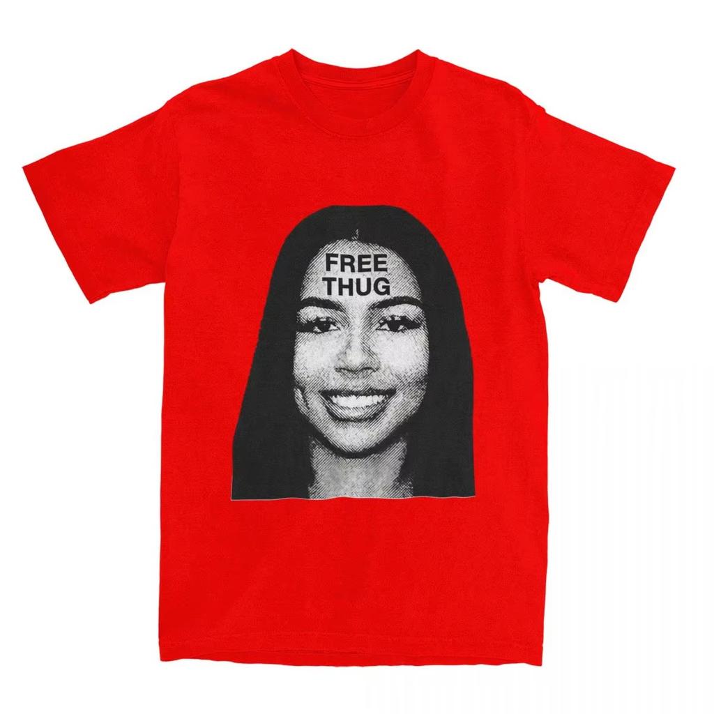 Rapper Mariah FREE Thug Slime T Shirt for Men Women Pure Cotton Fashion for Male T-Shirt The Scientist Tees Clothes Plus Size