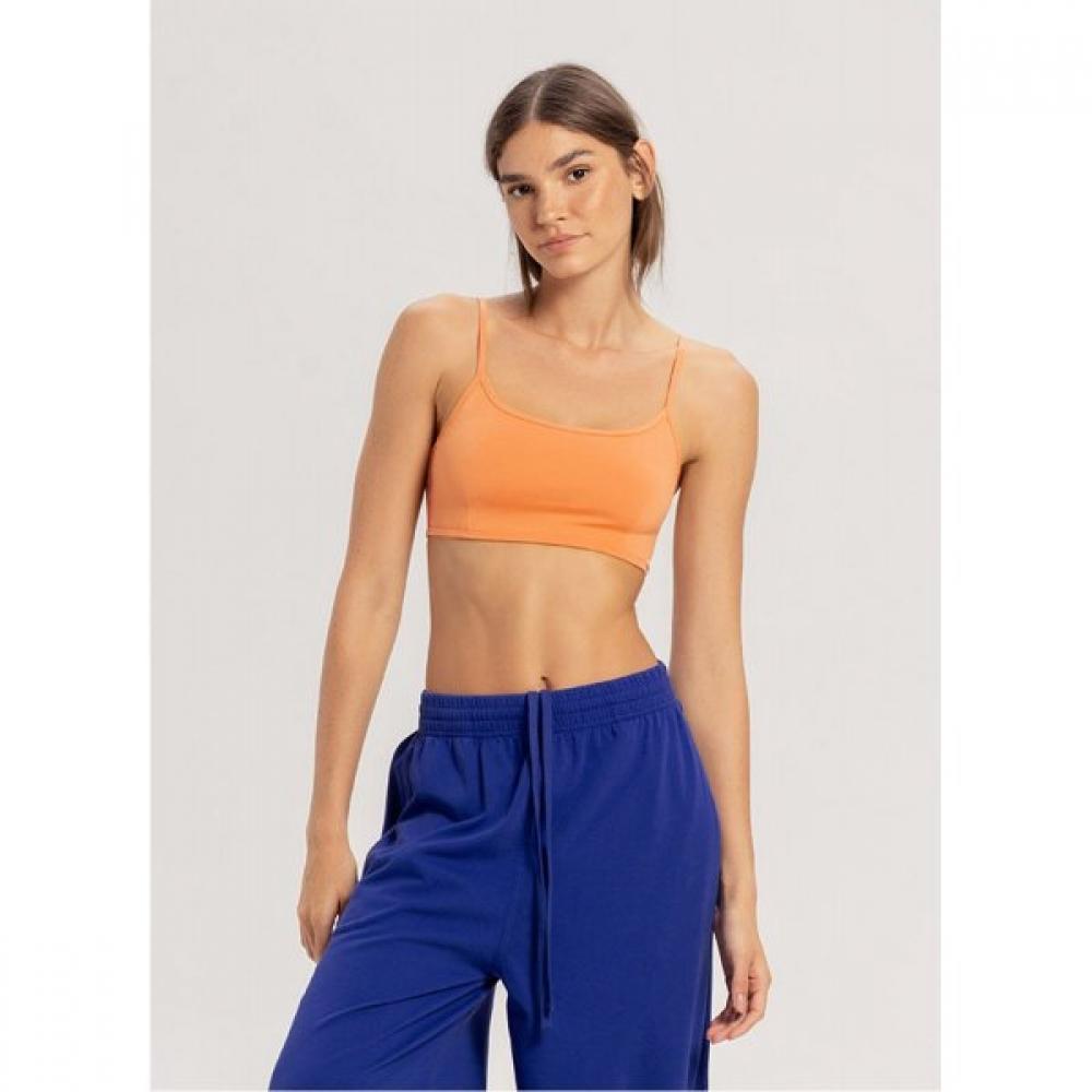 Budhi Mudra Tri Hole Bra Top Marigold B61002atb41 O08