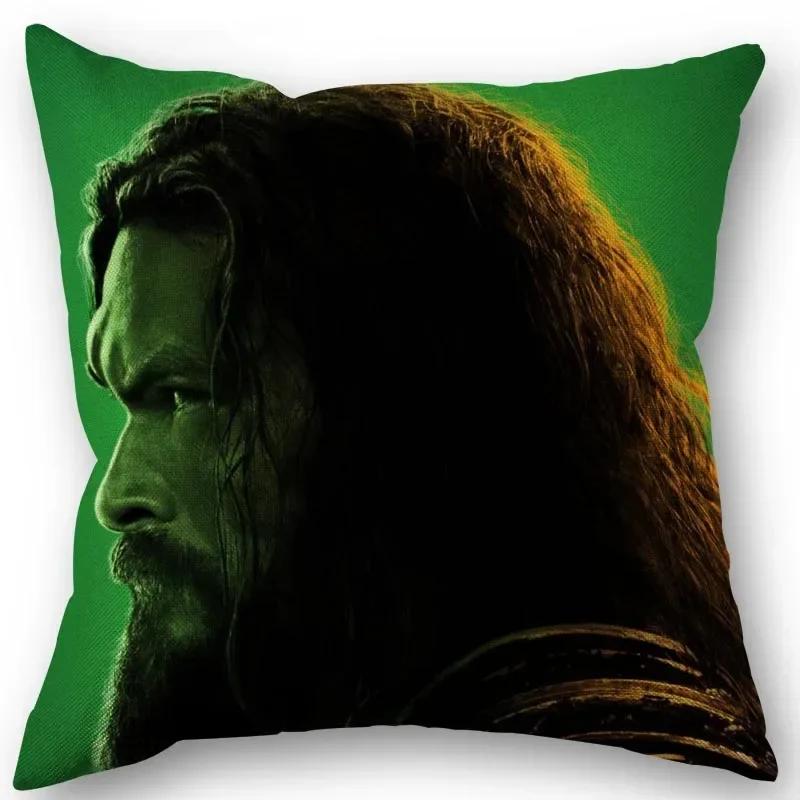 45X45Cm Pillow Cover Jason Momoa Square Zipper Cotton Linen Pillow Cases Bedroom Home Wedding Decorative Pillowcase 1213