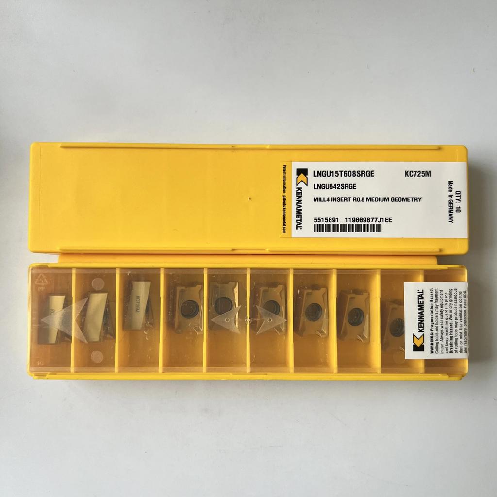 Original / LNGU15T608SRGE KC725M /  Industrial Indexable Carbide Inserts 10 Pcs