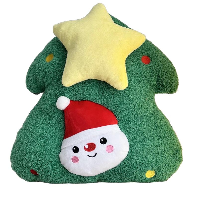 Verwandelbares Weihnachtsbaum-Wurfkissen Plüschtier Geschenk für Mädchen 45cm Höhe