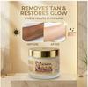 Korean D-Tan Removal Face Cream – Skin Brightening & Hydrating Korean Skincare Formula – Helps Improve Appearance of Sun Tan, Dark Spots & Uneven