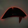 Adult Pirate Hat LED Skull Pirate Hat Pirate Costume Accessories for Adult Teens Masquerade Halloween Role Play Parties