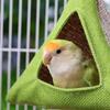 Triangular Summer Cooling Nest Breathable Net Bird Hammock Bird Hanging Tent  Hiding House