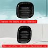 Car Fuel Tank Cap Cover Trim Oil Fuel Cap Protective For Toyota SIENTA 10 Series   Parts Bright Black