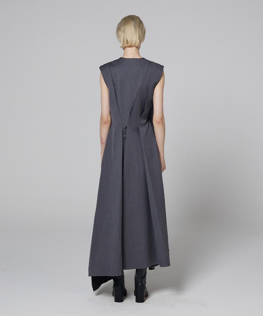 Meuameu Origami Sleeveless Dress