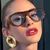 2025 Retro Round Frame Sunglasses: European & American Trend, Black Ins Celebrity Style