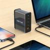 100W USB C Power Adapter With 4 Port Aluminum Alloy Fast Charging Adapter For Laptop Phones Tablets Power Adapter