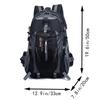 Las Mochilas y Bolsos de Hombro de Senderismo para Hombres y Mujeres son Adecuados para el Montañismo, el Senderismo y las Actividades al Aire Libre.