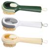 Brosse de Nettoyage Automatique à Pompe pour Chaussures en Daim pour Étudiants